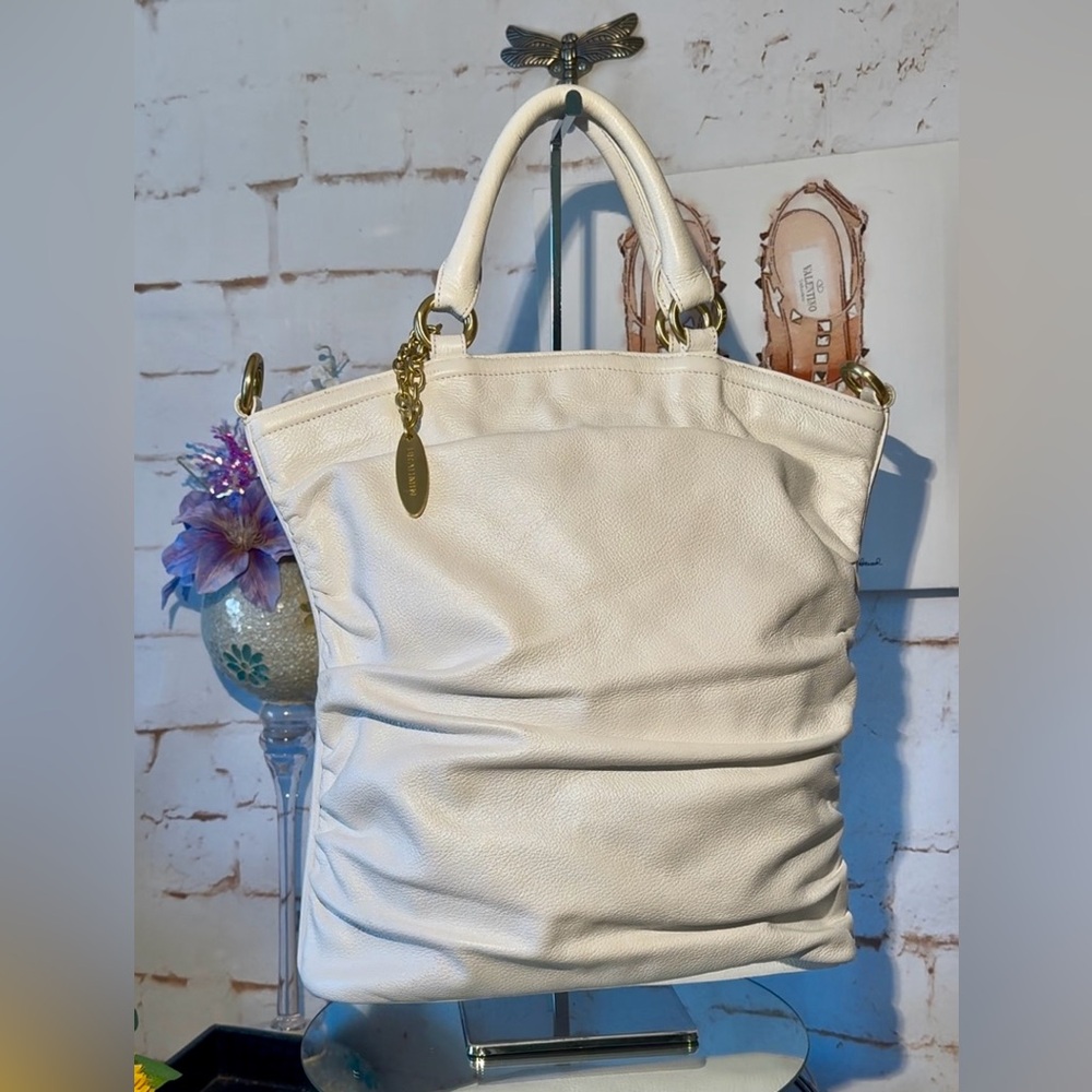 Brahmin Elegant White Women's Hobo Bag